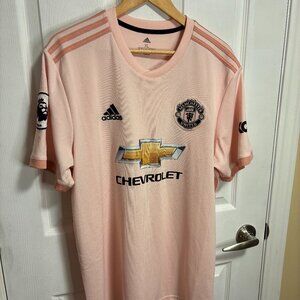 adidas 2018/2019 Manchester United Away Soccer Jersey XL RASHFORD #10